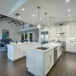 Tern Key - New Luxury Canal Front Home With Pool Spa Dock Close To Bean Point Pine Ave