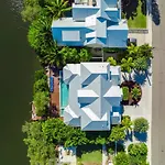 Tern Key - New Luxury Canal Front Home With Pool Spa Dock Close To Bean Point Pine Ave