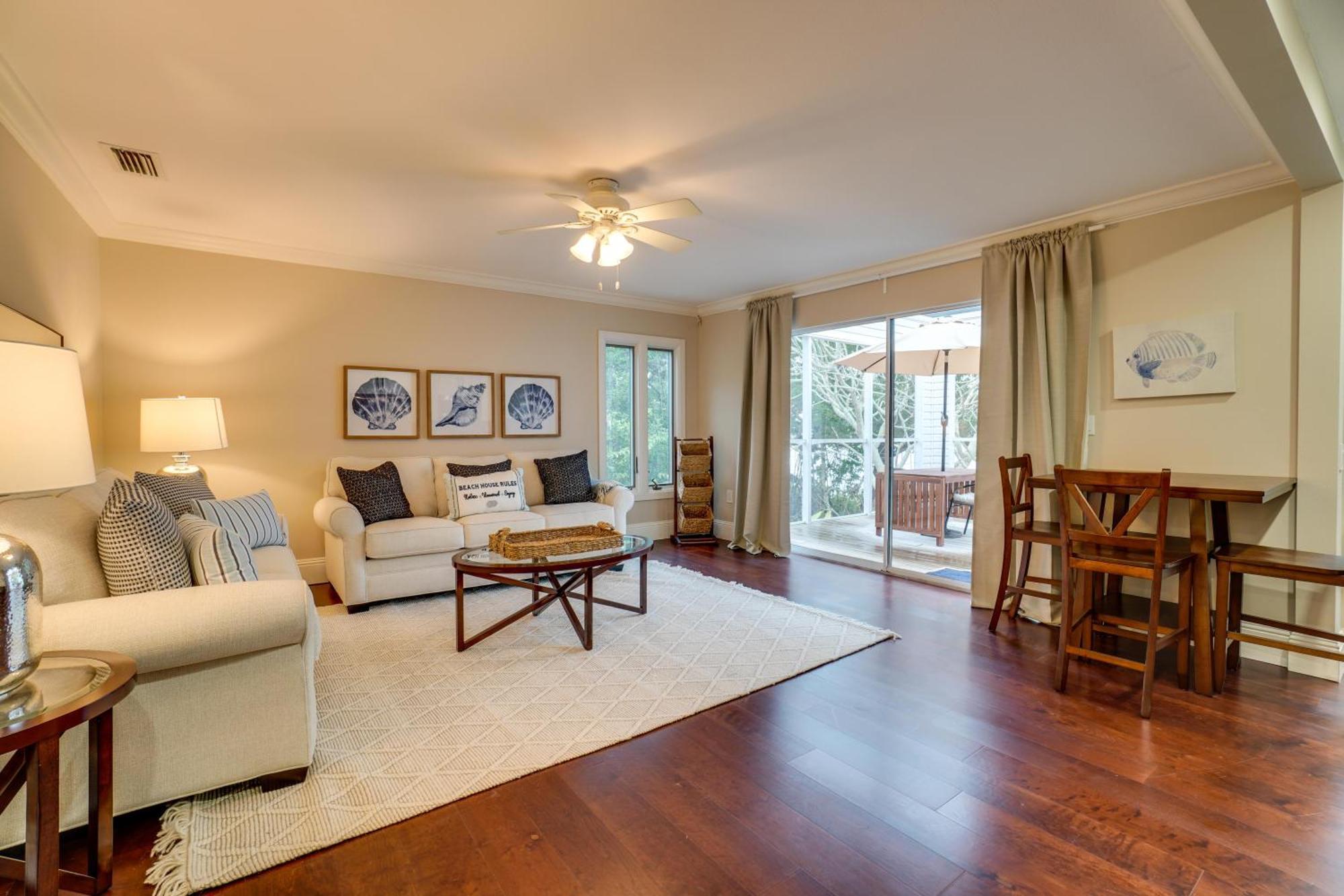 Golf Cart Included! Waterfront With Private Boat Dock Heated Pool And Game