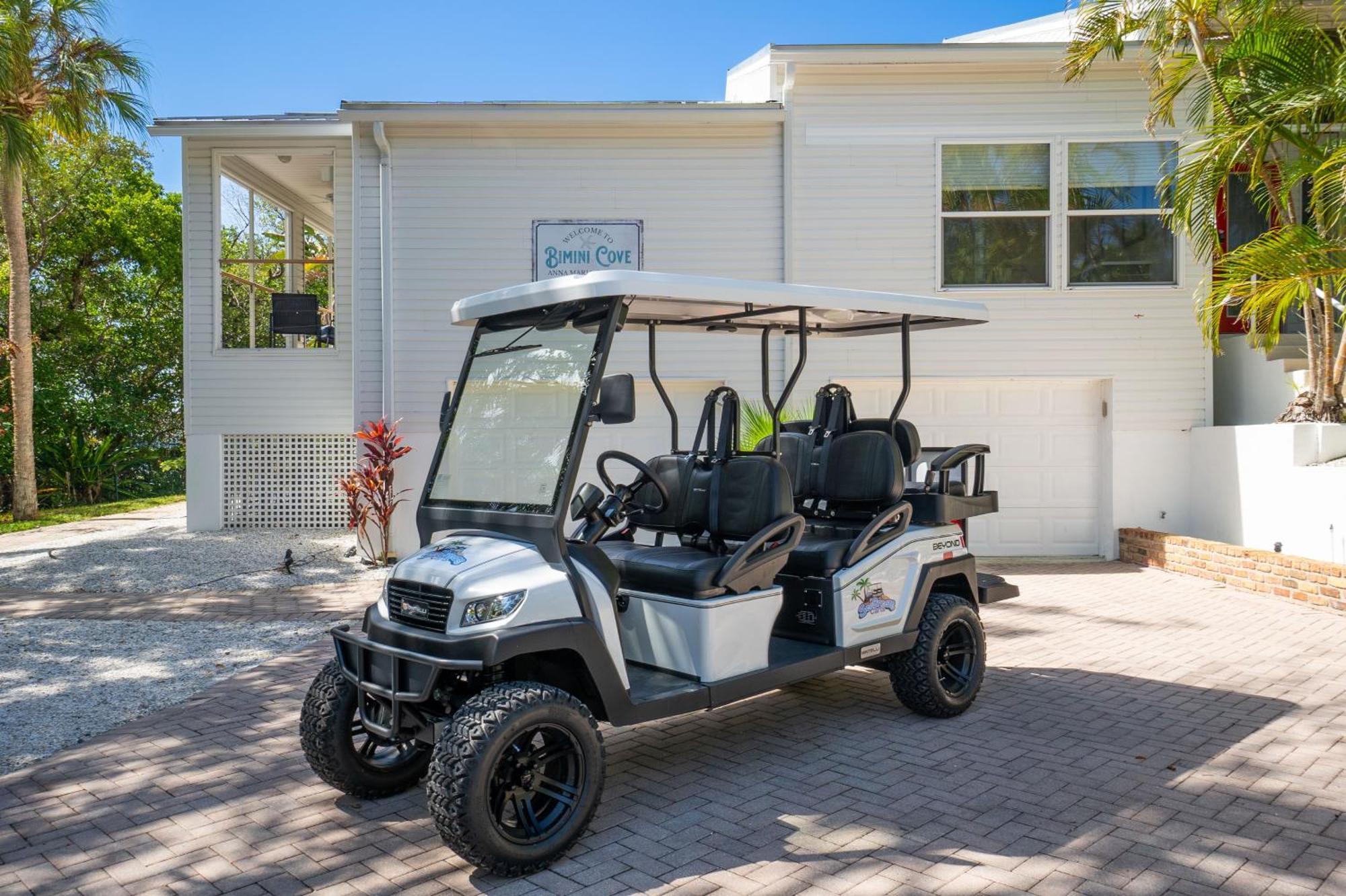 Holiday home Golf Cart Included! Waterfront With Private Boat Dock Heated Pool And Game *