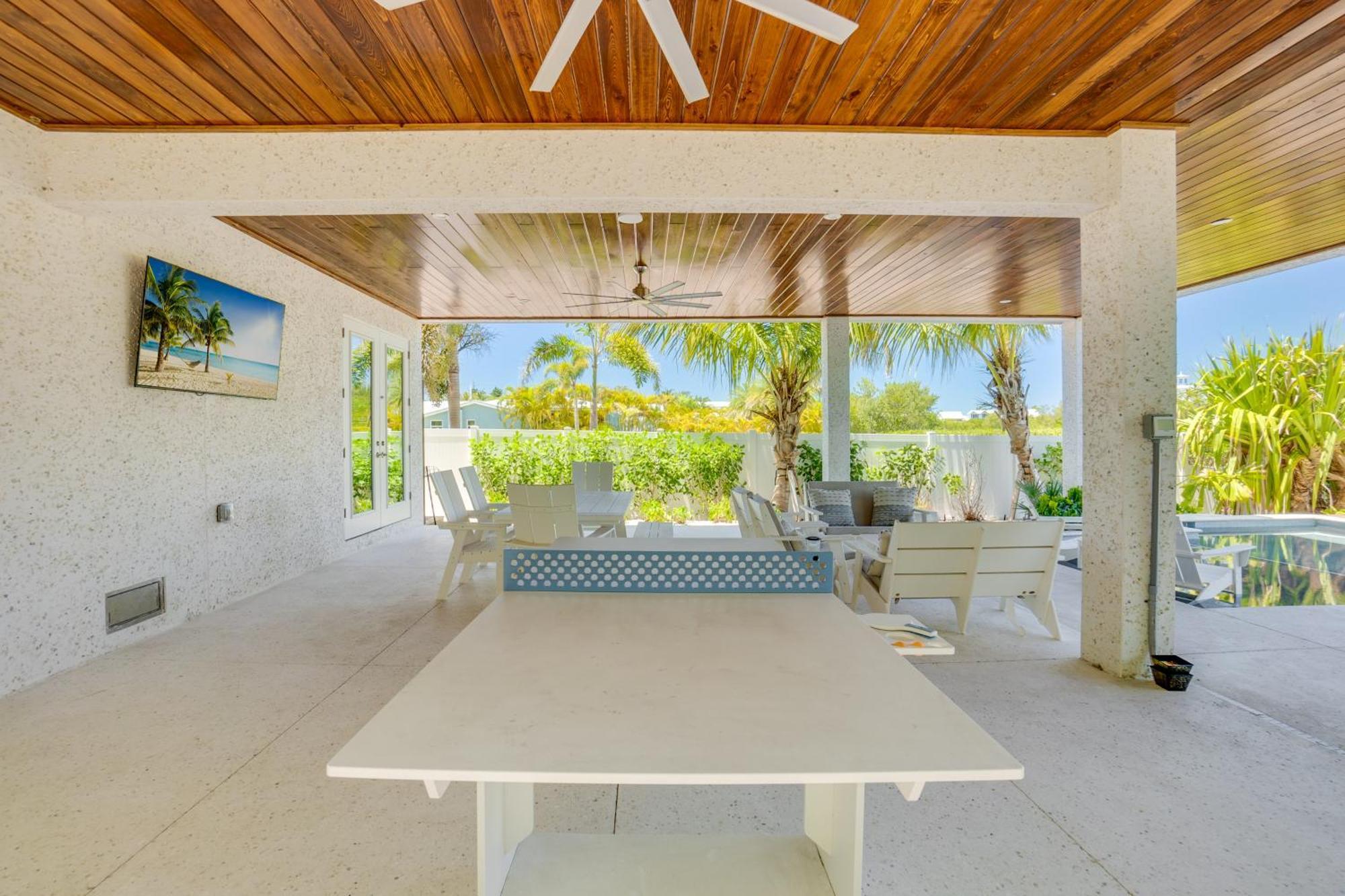 From Dusk 'til Dune, Gorgeous 5 Beds, 5,5 Baths On The Canal And Steps Away From The Beach! Holiday home Anna Maria