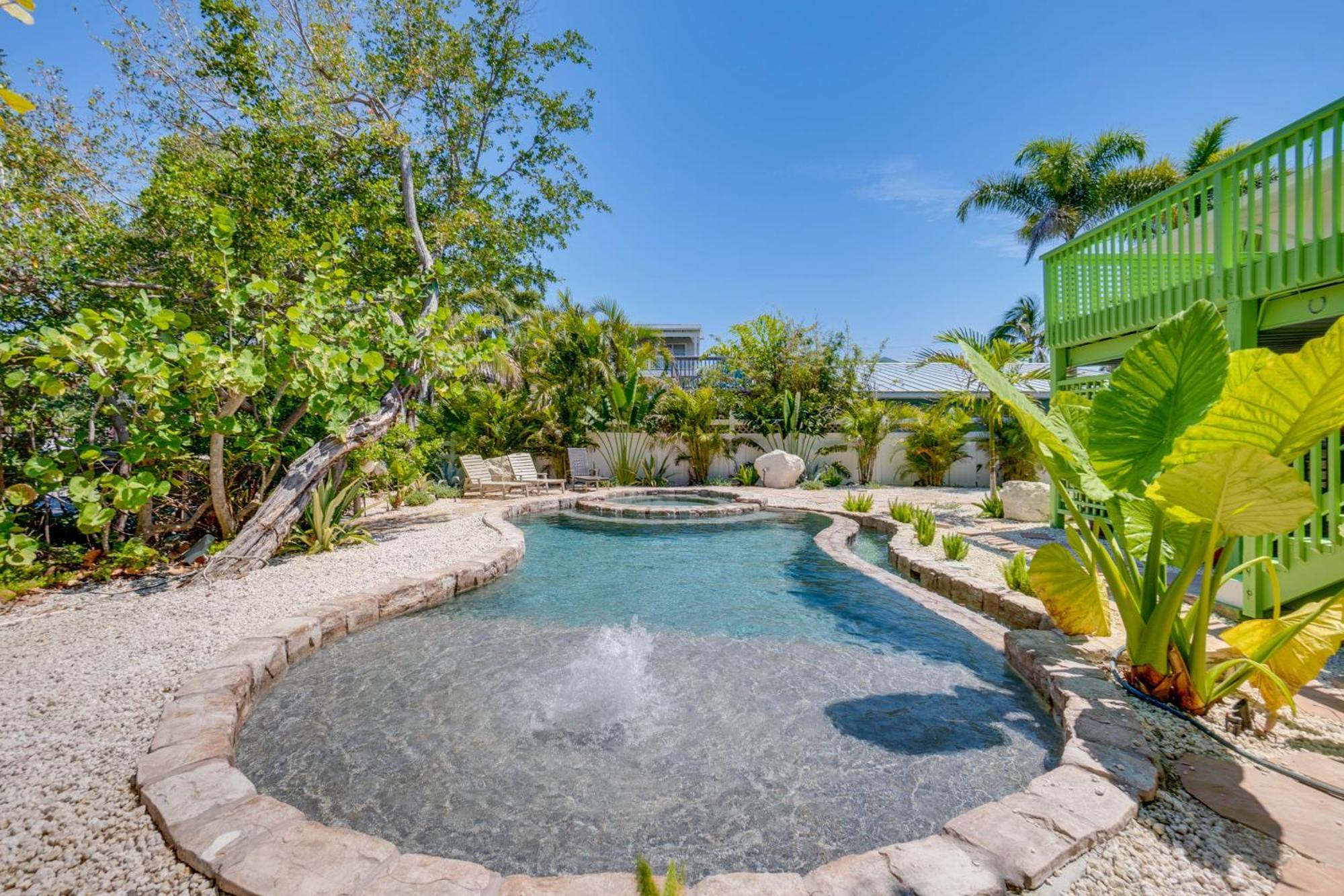 Canal Front With Dock On Holiday home Anna Maria