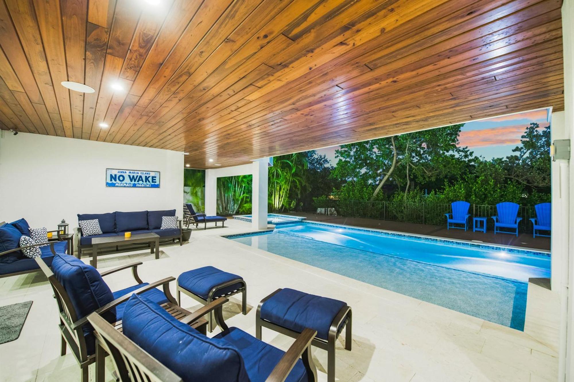 Tern Key - New Luxury Canal Front With Pool Dock Close To Bean Point Pine Ave *