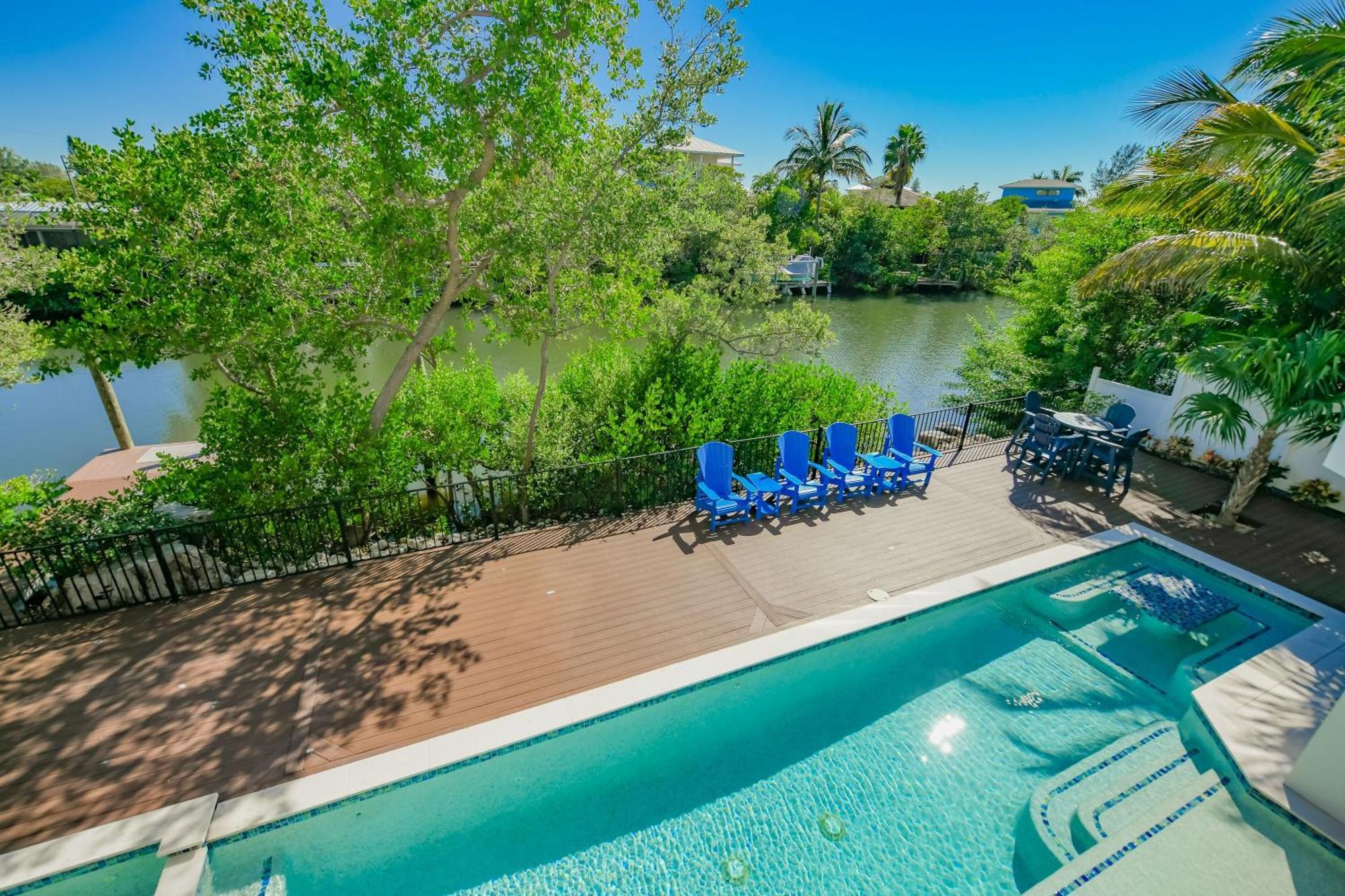 Holiday home Tern Key - New Luxury Canal Front With Pool Dock Close To Bean Point Pine Ave Anna Maria